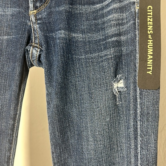 NWT Citizens of Humanity Racer Lowrise Skinny Jeans Size 24 - Picture 7 of 16